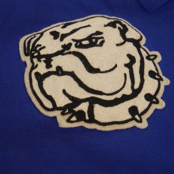 Rare Limited Edition Polo Ralph Lauren Bulldog Collegiate Polo Shirt Size XXL - Picture 3 of 11